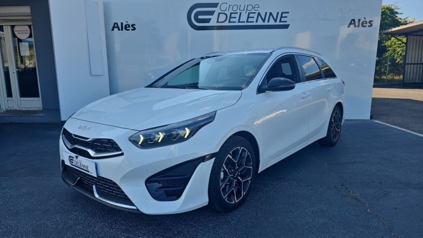 30100 : Hyundai Alès - Auto Hall - KIA CEED SW GT-line - CEED III - Blanc - Boîte automatique - Essence sans plomb