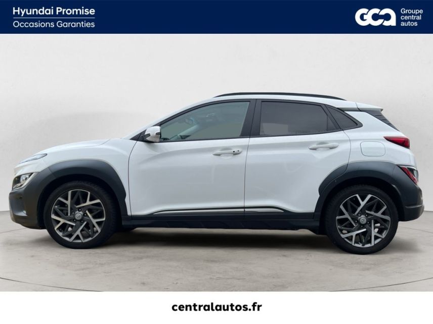 38200 : Hyundai Vienne - Groupe Central Autos - HYUNDAI KONA HYBRID Executive - KONA - Blanc - Automate sequentiel - Essence / Courant électrique