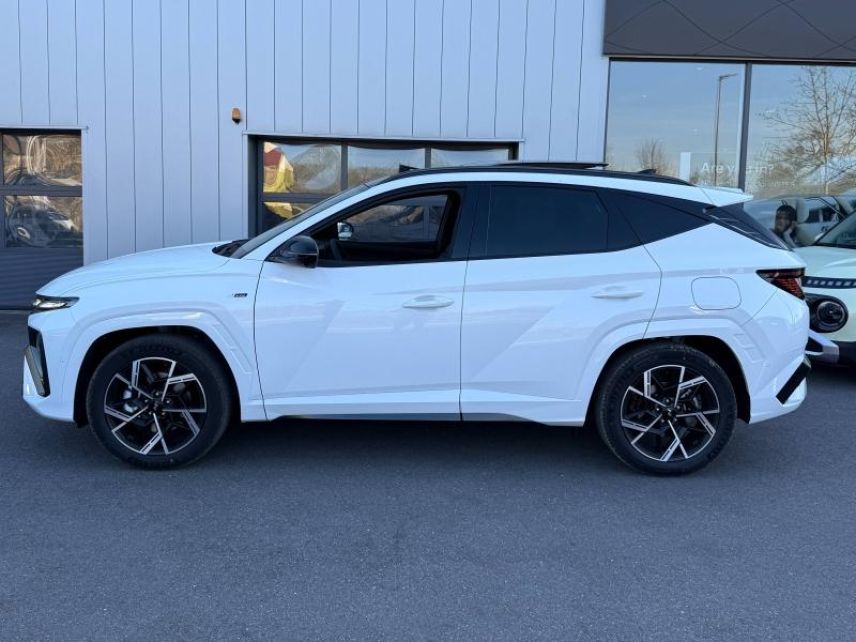 57685 : Hyundai Metz - Theobald Automobiles - HYUNDAI Tucson - Tucson - Serenity White Métal - Traction - Hybride rechargeable : Essence/Electrique