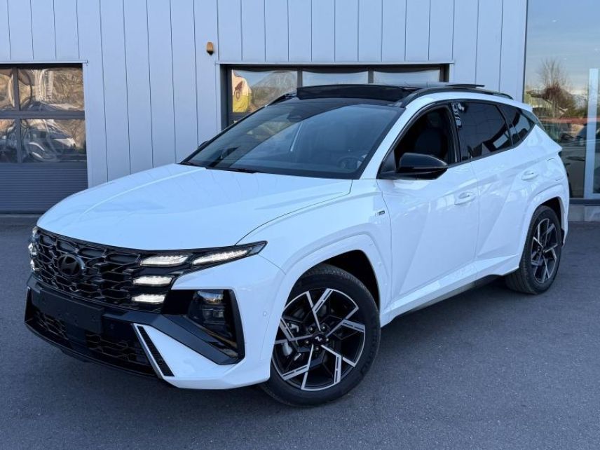 57685 : Hyundai Metz - Theobald Automobiles - HYUNDAI Tucson - Tucson - Serenity White Métal - Traction - Hybride rechargeable : Essence/Electrique