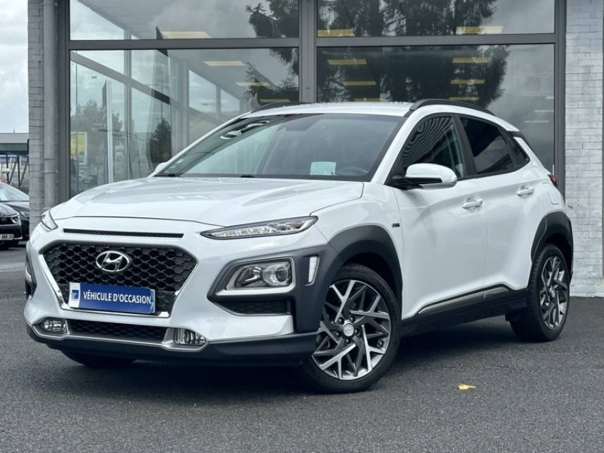 57200 : Hyundai Sarreguemines - Theobald Automobiles - HYUNDAI Kona - Kona - Atlas White - Traction - Hybride : Essence/Electrique