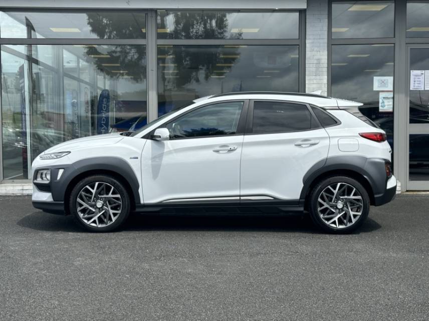 57200 : Hyundai Sarreguemines - Theobald Automobiles - HYUNDAI Kona - Kona - Atlas White - Traction - Hybride : Essence/Electrique