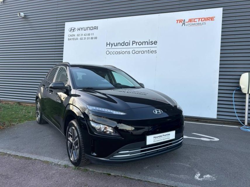 14100 : Hyundai Lisieux - Trajectoire Automobiles - HYUNDAI Kona - Kona - Phantom Black Métal - Traction - Electrique