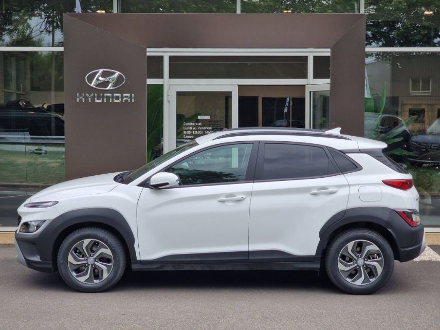 77240 : Hyundai Melun - CAP FOURNIER - HYUNDAI KONA HYBRID Intuitive - KONA - Blanc - Automate sequentiel - Essence / Courant électrique