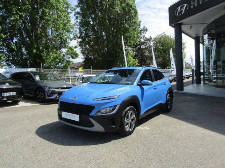 91100 : Hyundai Corbeil-Essonnes - CAP Fournier - HYUNDAI KONA HYBRID Intuitive - KONA - BLEU CLAIR - Automate sequentiel - Essence / Courant électrique
