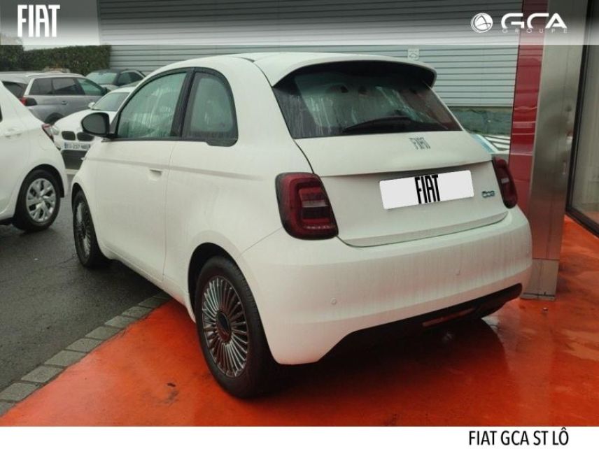 50000 : Hyundai Saint-Lô - GCA - FIAT 500 - 500 - Blanc - Traction - Electrique