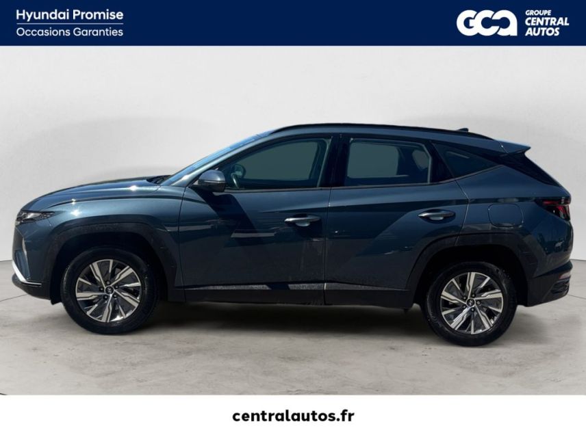 38300 : Hyundai Bourgoin-Jallieu - Groupe Central Autos - HYUNDAI TUCSON Intuitive - TUCSON IV - Bleu - Boîte automatique - Essence / Courant électrique