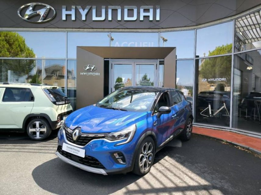 19100 : Hyundai Brive-la-Gaillarde - Garage Pouget - RENAULT Captur - Captur - Bleu Iron/Noir Etoilé - Traction - Hybride rechargeable : Essence/Electrique