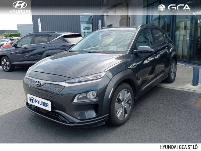 50000 : Hyundai Saint-Lô - GCA - HYUNDAI Kona - Kona - Dark Knight Métal - Traction - Electrique