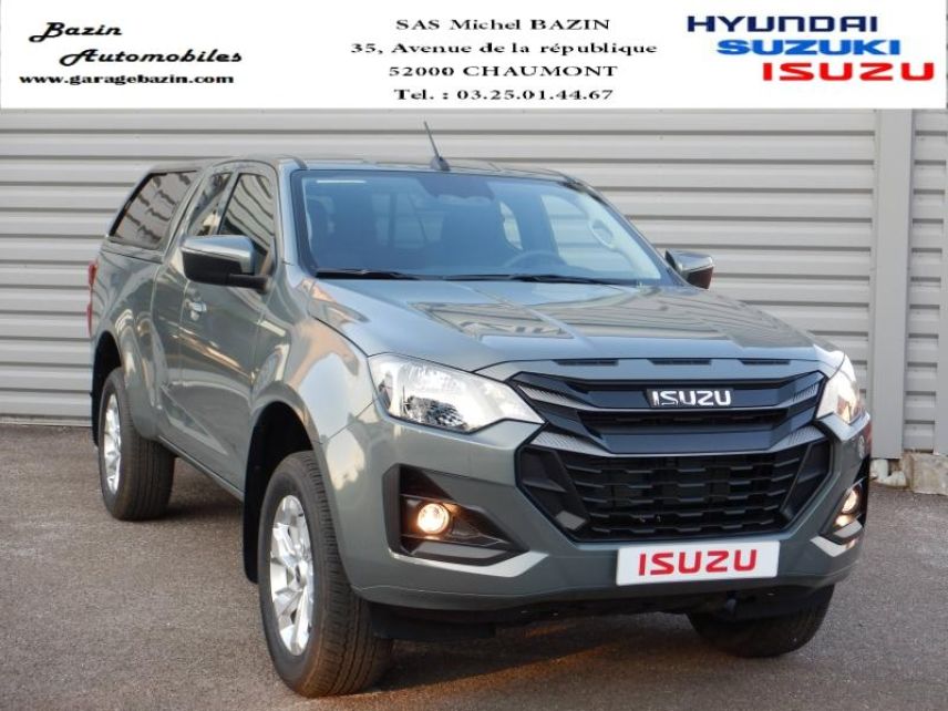 52000 : Hyundai Chaumont - Garage Michel Bazin - ISUZU D-Max - D-Max - Inishmore Green - Transmission intégrale enclenc - Diesel