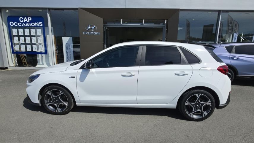 91150 : Hyundai Étampes -CAP Fournier - HYUNDAI i30 N Line - i30 III - Blanc - Boîte séquentielle - Essence sans plomb
