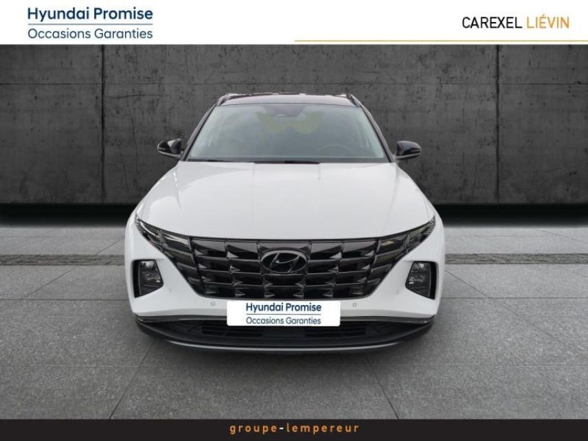 62800 : Hyundai Lens - Groupe Lempereur - HYUNDAI Tucson - Tucson - Atlas White/Toit/rétros Black - Traction - Hybride : Essence/Electrique