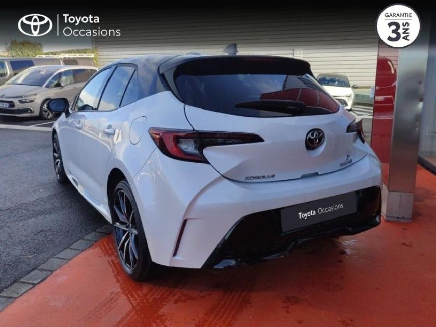 50000 : Hyundai Saint-Lô - GCA - TOYOTA Corolla - Corolla - Blanc Lunaire Nacré Bi-ton - Traction - Hybride : Essence/Electrique