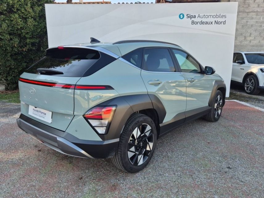 33110 : Hyundai Bordeaux Nord Le Bouscat - Sipa Automobiles - HYUNDAI KONA Creative - KONA II - Vert - Automate sequentiel - Essence / Courant électrique