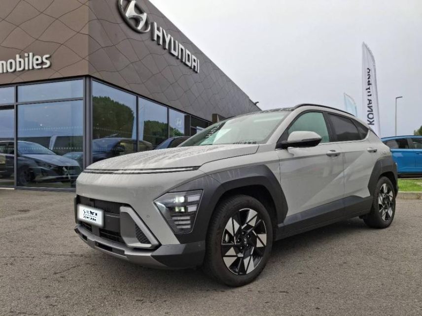 56000 : Hyundai Vannes - Park Lann Automobiles - HYUNDAI Kona - Kona - Cyber Gray métallisé - Traction - Hybride : Essence/Electrique