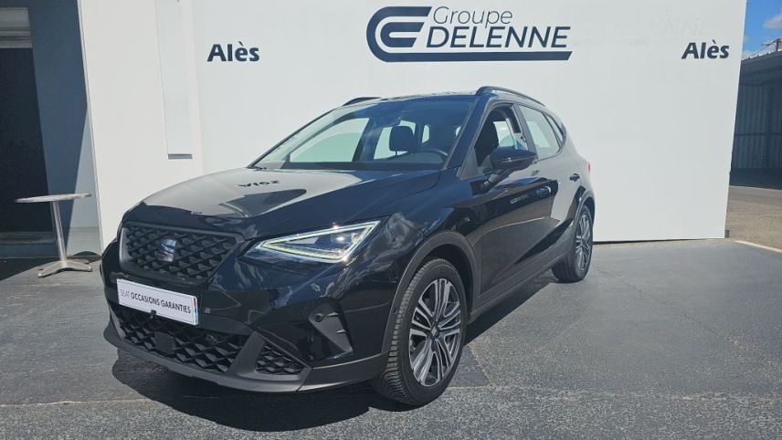 30100 : Hyundai Alès - Auto Hall - SEAT ARONA Copa - ARONA - Noir - Automate sequentiel - Essence sans plomb