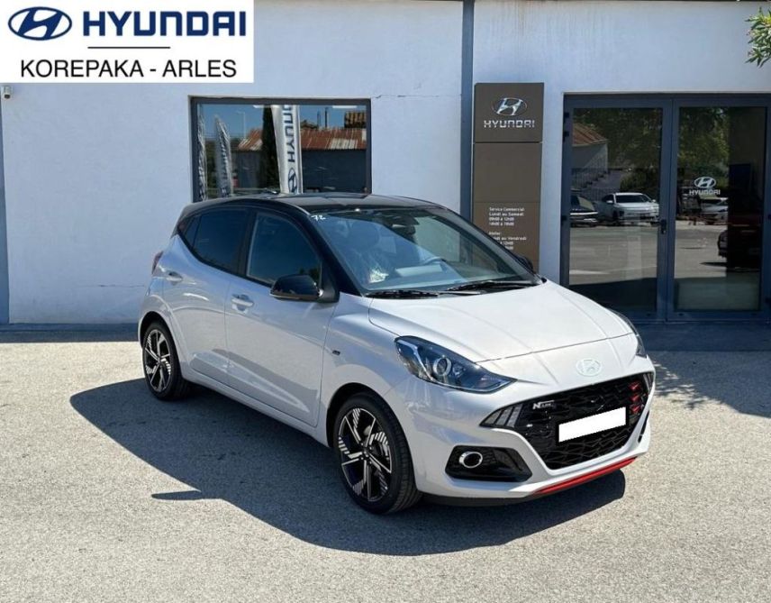 13200 : HYUNDAI Arles - Lexa Automobile - HYUNDAI i10 N Line - i10 III - LUMEN GRAY - Boîte manuelle - Essence sans plomb