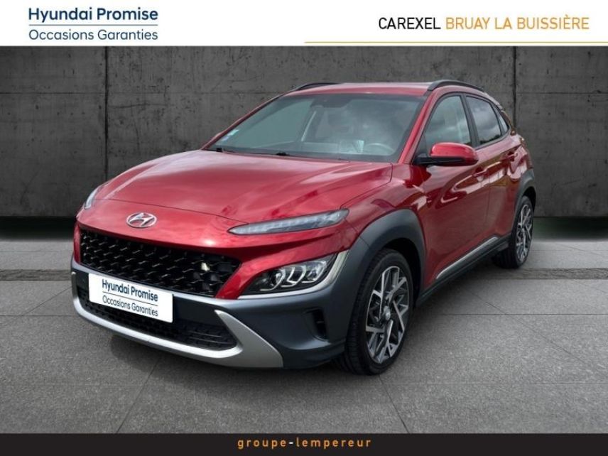 62700 : Hyundai Bruay-La-Buissière - Groupe Lempereur - HYUNDAI Kona - Kona - Pulse Red Métal - Traction - Hybride : Essence/Electrique