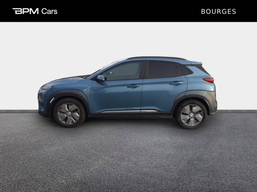 18230 : Hyundai Bourges - ELLIPSE Automobiles - HYUNDAI Kona - Kona - Bleu - Traction - Electrique