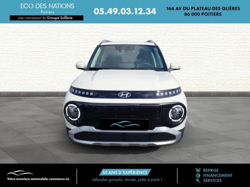 86000 : Hyundai Poitiers - Eco des Nations - HYUNDAI Inster - Inster - Blanc - Traction - Electrique