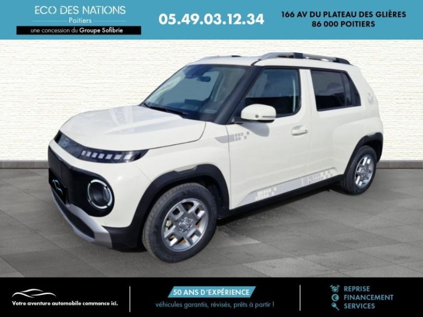 86000 : Hyundai Poitiers - Eco des Nations - HYUNDAI Inster - Inster - Blanc - Traction - Electrique