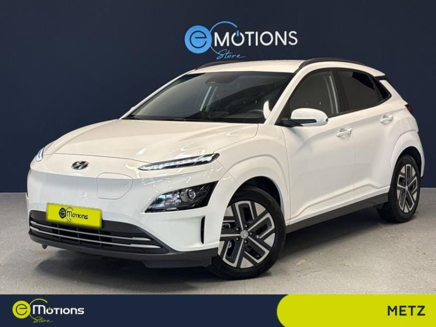 57685 : Hyundai Metz - Theobald Automobiles - HYUNDAI Kona - Kona - Atlas White Métal - Traction - Electrique