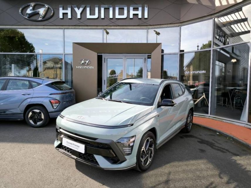 19100 : Hyundai Brive-la-Gaillarde - Garage Pouget - HYUNDAI Kona - Kona - Vert - Traction - Hybride : Essence/Electrique