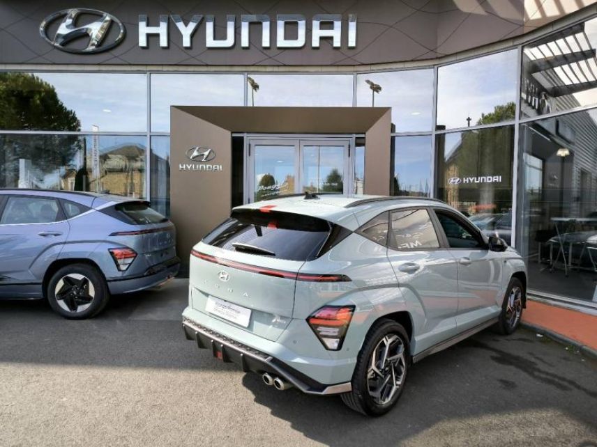 19100 : Hyundai Brive-la-Gaillarde - Garage Pouget - HYUNDAI Kona - Kona - Vert - Traction - Hybride : Essence/Electrique