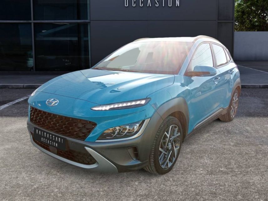 83130 : Hyundai Toulon - Autodif SAS - Groupe BALDASSARI - HYUNDAI KONA HYBRID Executive - KONA - Bleu - Automate sequentiel - Essence / Courant électrique