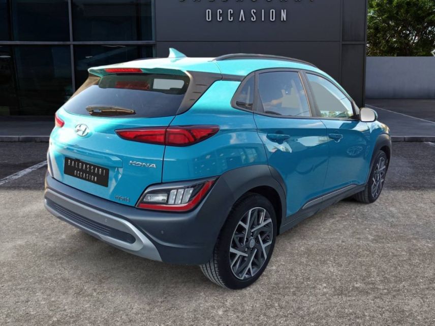 83130 : Hyundai Toulon - Autodif SAS - Groupe BALDASSARI - HYUNDAI KONA HYBRID Executive - KONA - Bleu - Automate sequentiel - Essence / Courant électrique