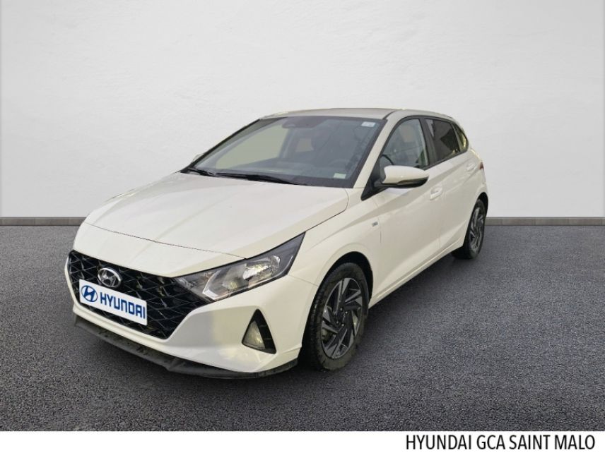 35400 : Hyundai Saint-Malo - GCA - HYUNDAI i20 - i20 - Atlas White - Traction - Essence/Micro-Hybride