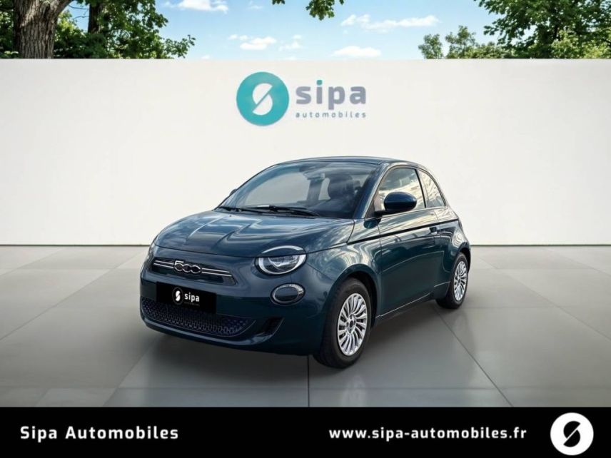 31200 : Hyundai TOULOUSE NORD - AUTO NORD - FIAT 500e BERLINE Nouvelle 500 - 500 III ELECTRIQUE - Ocean Green - Automate à fonct. Continu - Courant électrique