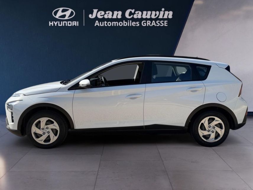 06130 : Hyundai Grasse - Garage Jean Cauvin - HYUNDAI BAYON Initia - BAYON - Blanc - Boîte manuelle - Essence sans plomb