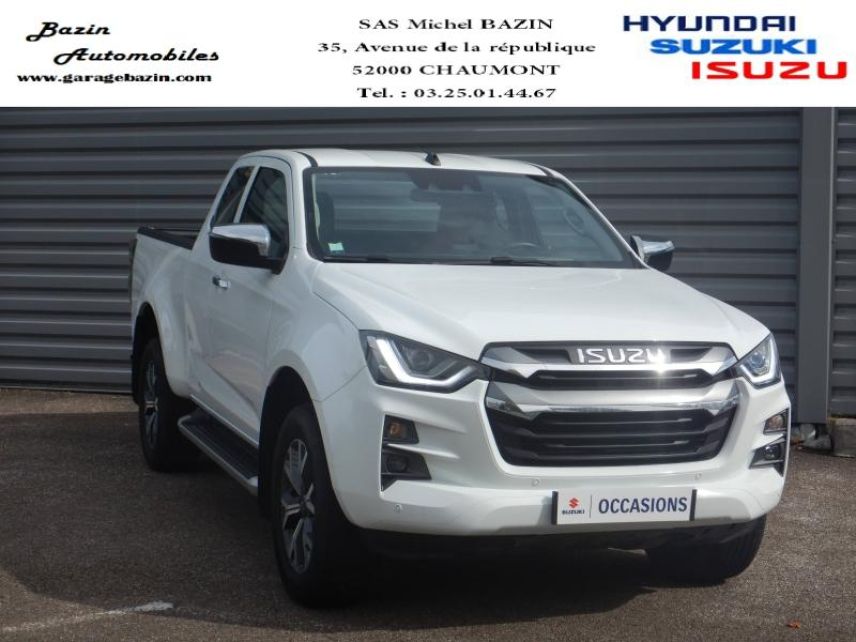 52000 : Hyundai Chaumont - Garage Michel Bazin - ISUZU D-Max - D-Max - Spash White - Transmission intégrale enclenc - Diesel