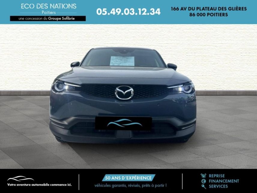 86000 : Hyundai Poitiers - Eco des Nations - MAZDA MX-30 - MX-30 - Bleu - Traction - Electrique