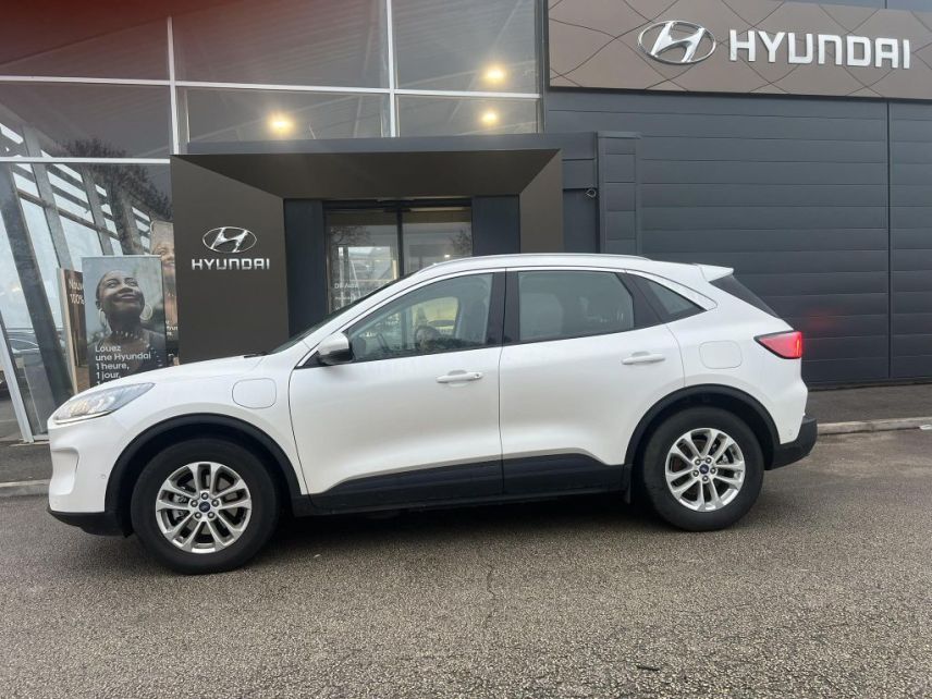 21300 : Hyundai Dijon - Privilège Automobiles - FORD KUGA Titanium - KUGA (10/2019-12/2023) - BLANC - Automate à fonct. Continu - Essence / Courant électrique