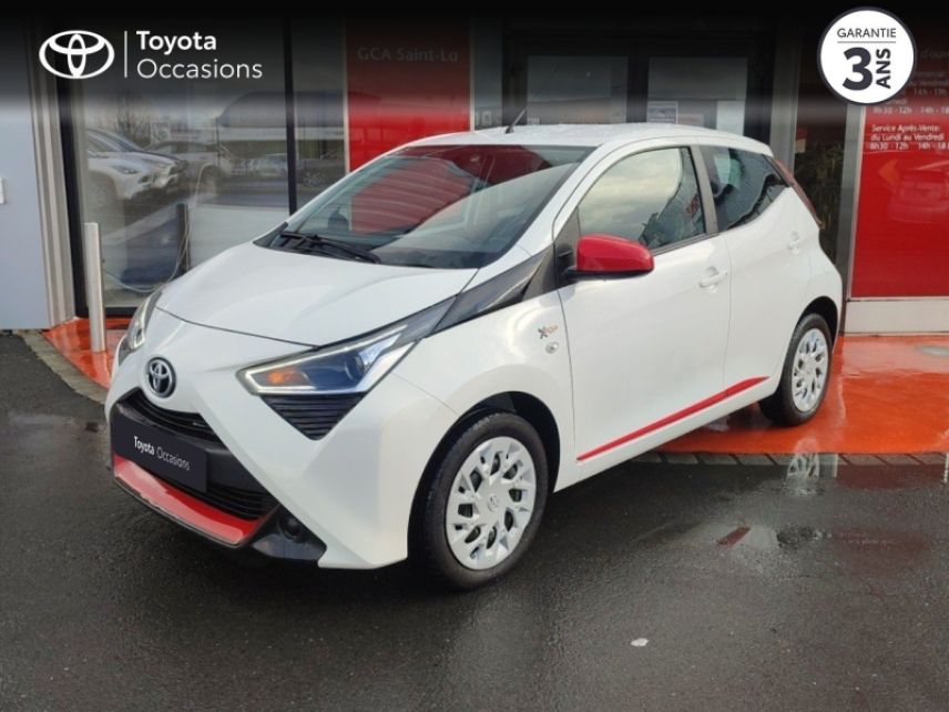 50000 : Hyundai Saint-Lô - GCA - TOYOTA Aygo - Aygo - Blanc Pur - Traction - Essence