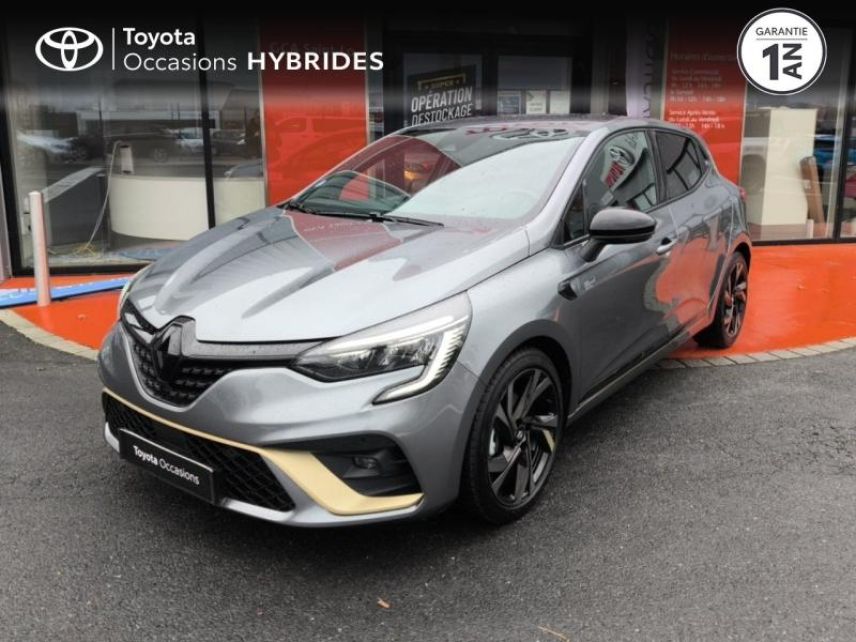 50000 : Hyundai Saint-Lô - GCA - RENAULT Clio - Clio - Gris - Traction - Hybride : Essence/Electrique