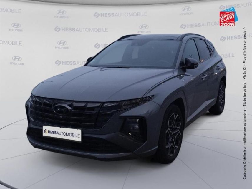 51100 : Hyundai Reims - HESS Automobile - HYUNDAI Tucson - Tucson - Shadow Grey/Toit/rétros Black - Traction - Hybride : Essence/Electrique