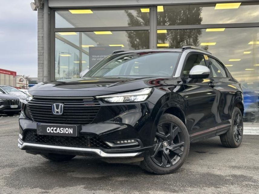 57200 : Hyundai Sarreguemines - Theobald Automobiles - HONDA HR-V - HR-V - Noir Cristal Nacré Bi-ton - Traction - Hybride : Essence/Electrique