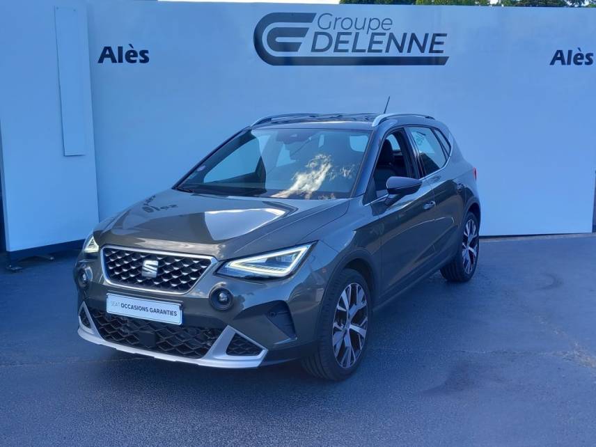 30100 : Hyundai Alès - Auto Hall - SEAT ARONA Xperience - ARONA - Gris - Automate sequentiel - Essence sans plomb