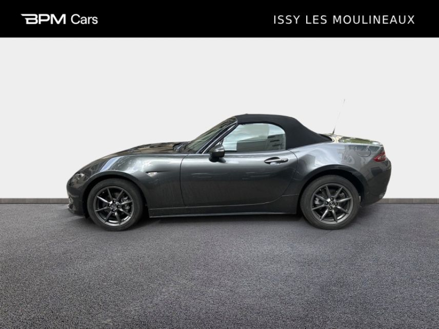 92130 : Hyundai ISSY-LES-MOULINEAUX - BPM Cars - MAZDA MX-5 - MX-5 - Machine Gray métallisé - Propulsion - Essence