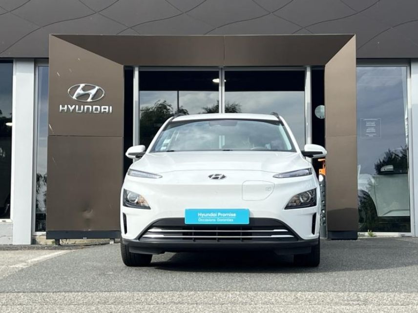 29000 : Hyundai Quimper - Iroise Automobiles - HYUNDAI Kona - Kona - Chalk White Métal - Traction - Electrique