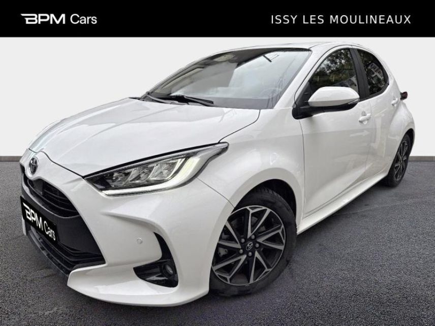 92130 : Hyundai ISSY-LES-MOULINEAUX - BPM Cars - TOYOTA Yaris - Yaris - Blanc Lunaire (N) - Traction - Hybride : Essence/Electrique