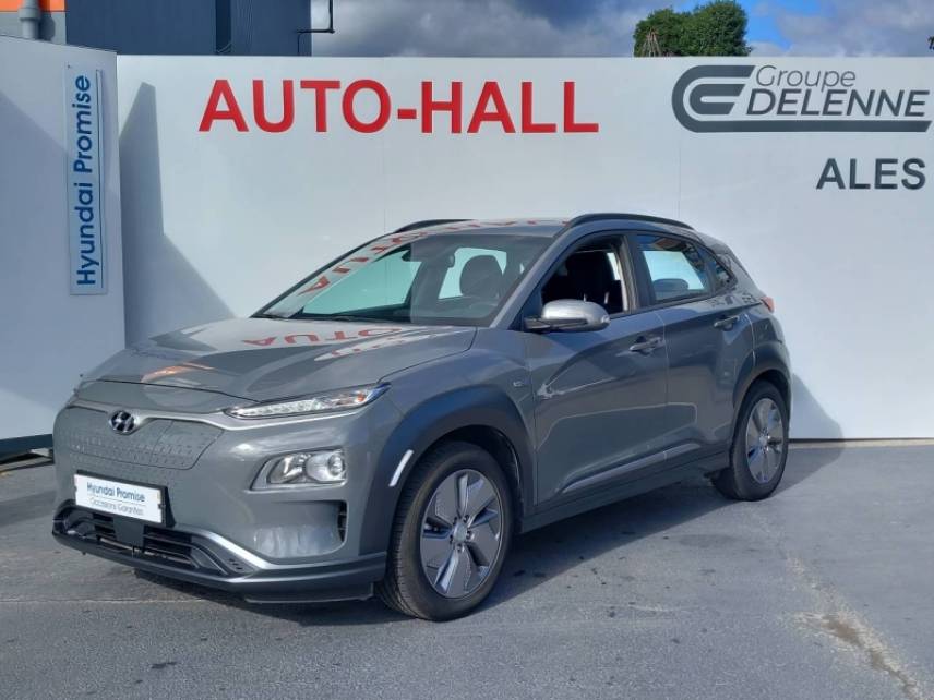 30100 : Hyundai Alès - Auto Hall - HYUNDAI KONA ELECTRIC Intuitive - KONA - Gris - Automate à fonct. Continu - Courant électrique