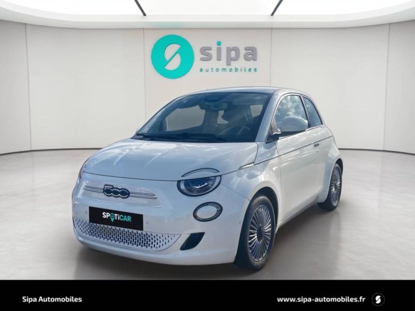 31200 : Hyundai TOULOUSE NORD - AUTO NORD - FIAT 500e BERLINE Nouvelle 500 - 500 III - White - Automate à fonct. Continu - Courant électrique