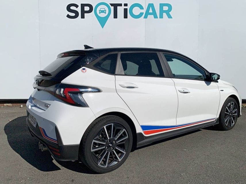33140 : Hyundai Bordeaux Sud Villenave d&#039;Ornon - Sipa Automobiles - HYUNDAI i20 N Line Michel Vaillant - i20 III - BLANC - Automate sequentiel - Essence sans plomb