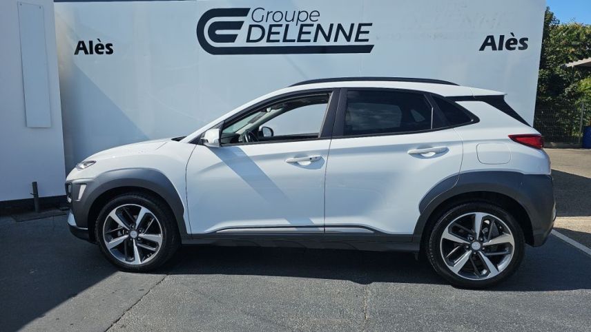 30100 : Hyundai Alès - Auto Hall - HYUNDAI KONA Initia - KONA - Blanc - Boîte manuelle - Essence sans plomb