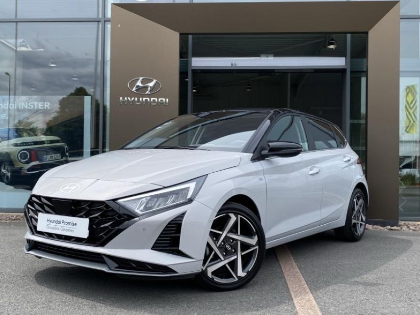 59640 : Hyundai Dunkerque - Europ&#039;Auto - HYUNDAI i20 - i20 - Lumen Gray Métal/Toit+rétros Black - Traction - Essence/Micro-Hybride