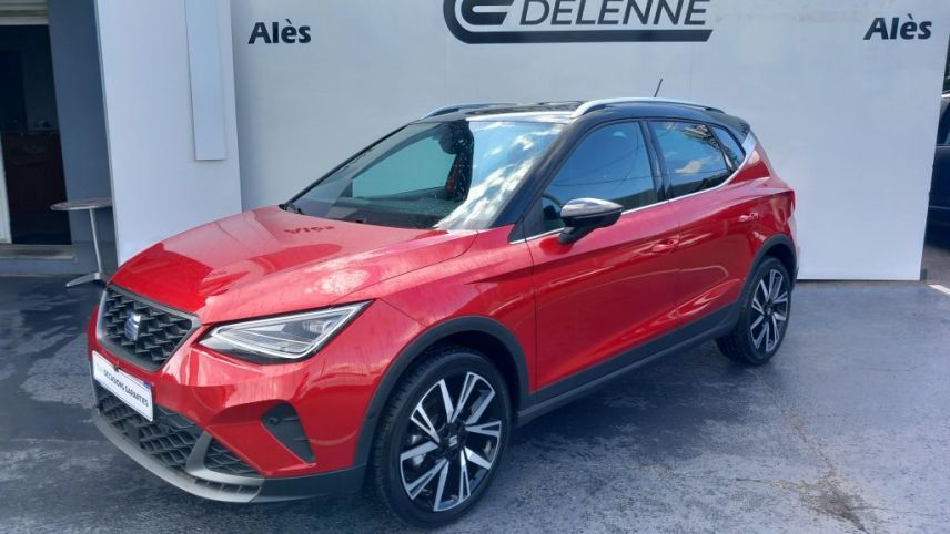 30100 : Hyundai Alès - Auto Hall - SEAT ARONA FR - ARONA - Rouge - Automate sequentiel - Essence sans plomb